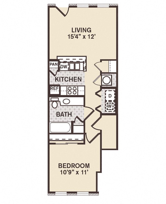 Rush Street Floor Plan at Providence at Old Meridian, Indiana